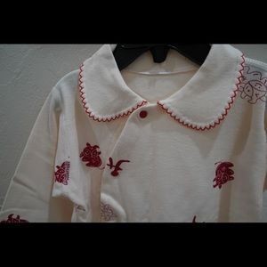 Sleeper with Zodiac Print—Ox good fortune